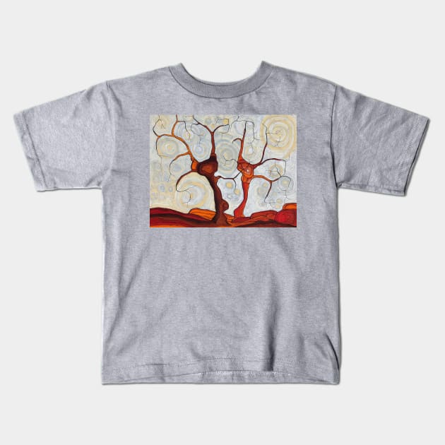 Australian Aboriginal Art Kids T-Shirt by BPE